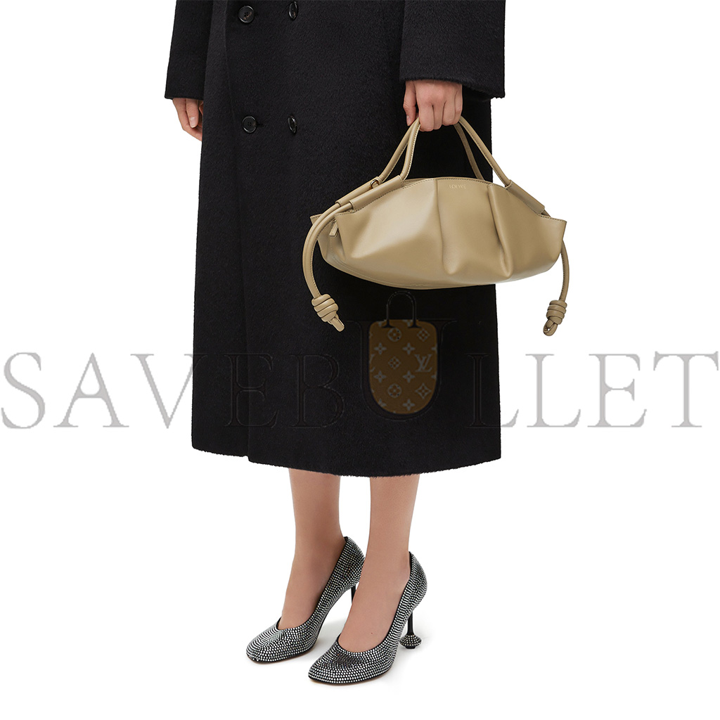 LOEWE SMALL PASEO BAG IN SHINY NAPPA CALFSKIN A709P48X02 (35*21*11.5cm)